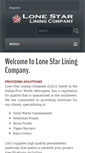 Mobile Screenshot of lonestarlining.com